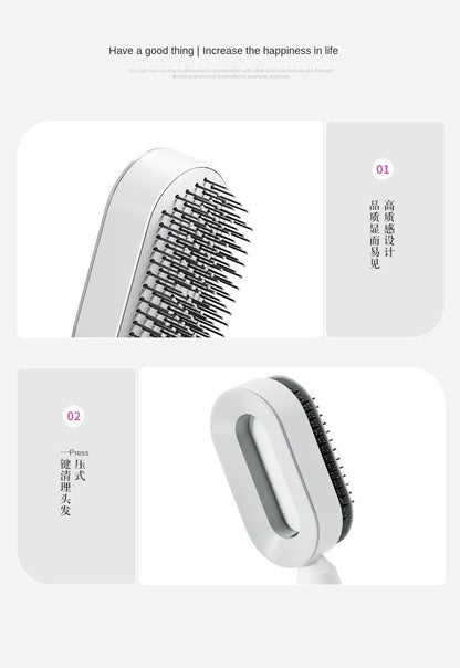 Self Cleaning HairBrush