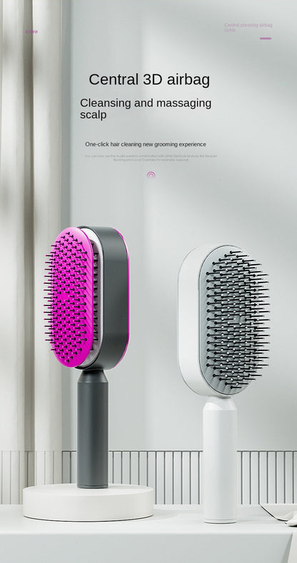 Self Cleaning HairBrush